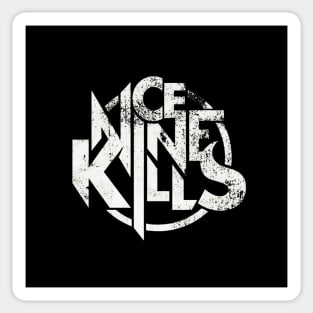 Nine Kills Vintage Sticker